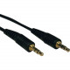 Tripp Lite 50ft Mini Stereo Audio Dubbing Cable 3.5mm Connectors M/M 50&#39;&#39; - (M/M) 50-ft. P312-050