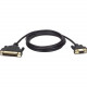 Tripp Lite AT Serial Modem Gold Cable - (DB25 to DB9 M/F) 6-ft. - TAA Compliance P404-006