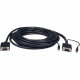 Tripp Lite VGA Coax Monitor Cable with audio, High Resolution cable with RGB coax - (HD15 and 3.5mm M/M) 10-ft. - TAA Compliance P504-010