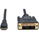 Tripp Lite 10ft Mini HDMI to DVI-D Digital Monitor Adapter Video Converter Cable M/M 10&#39;&#39; - HDMI/DVI for Video Device, Camcorder, Digital Camera, Monitor - 10 ft - 1 x Mini HDMI Male Digital Audio/Video - 1 x DVI-D (Single-Link) Male Digit