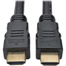 Tripp Lite High Speed HDMI Cable Active w/ Built-In Signal Booster M/M 50ft - HDMI for Audio/Video Device, Blu-ray Player, Monitor, Projector, TV, Gaming Console, iPad - 49.87 ft - 1 x HDMI Male Digital Audio/Video - 1 x HDMI Male Digital Audio/Video - Go