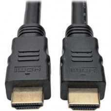Tripp Lite High Speed HDMI Cable Active w/ Built-In Signal Booster M/M 65ft - HDMI for Audio/Video Device, Blu-ray Player, Monitor, Projector, TV, Gaming Console, iPad - 64.96 ft - 1 x HDMI Male Digital Audio/Video - 1 x HDMI Male Digital Audio/Video - Go