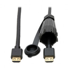 Tripp Lite P569-003-IND HDMI Audio/Video Device - HDMI for Monitor, Audio/Video Device, HDTV, Notebook, TV - 3.28 ft - 1 x HDMI Male Digital Audio/Video - 1 x HDMI Male Digital Audio/Video - Black P569-003-IND