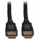 Tripp Lite 10ft High Speed HDMI Cable with Ethernet Digital Video / Audio 4Kx 2K M/M 10&#39;&#39; - HDMI - 10 ft - 1 x HDMI Male Digital Audio/Video - 1 x HDMI Male Digital Audio/Video - Black - RoHS Compliance P569-010