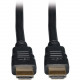 Tripp Lite Standard Speed HDMI Cable with Ethernet Digital Video with Audio (M/M) 50ft - HDMI for Audio/Video Device, TV, Monitor - 50 ft - 1 x HDMI Male Digital Audio/Video - 1 x HDMI Male Digital Audio/Video - Gold Plated - Black - RoHS Compliance P569-