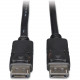 Tripp Lite 6ft DisplayPort Cable with Latches Video / Audio DP 4K x 2K M/M - (M/M) 6-ft. - TAA Compliance P580-006