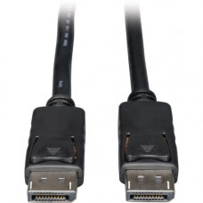 Tripp Lite 25ft DisplayPort Cable with Latches Video / Audio DP 4K x 2K M/M - (M/M) 25-ft. - RoHS, TAA Compliance P580-025