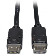 Tripp Lite 50ft DisplayPort Cable with Latches Video / Audio DP 4K x 2K M/M - (M/M) 50-ft. - RoHS Compliance P580-050