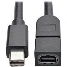 Tripp Lite 6ft Mini DisplayPort Extension Cable 4Kx2K @60Hz HDCP 2.2 M/F 6&#39;&#39; - Mini DisplayPort for Notebook, Tablet, Audio/Video Device, MacBook - Extension Cable - 6 ft - 1 x Mini DisplayPort Male Digital Audio/Video - 1 x Mini DisplayPo