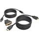 Tripp Lite 6ft HDMI DVI USB KVM Cable Kit USB A/B Keyboard Video Mouse 6&#39;&#39; P782-006-DH