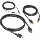 Tripp Lite HDMI KVM Cable Kit - 4K HDMI, USB 2.0, 3.5 mm Audio (M/M), Black, 6 ft. P782-006-HA