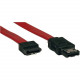 Tripp Lite 18in Transition Cable SATA eSATA 7Pin / 7Pin M/M - (7Pin/7Pin) 18-in. P952-18I