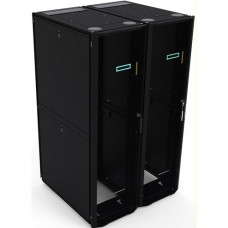 HPE 42U 600mmx1200mm G2 Enterprise Shock Rack - For Server, KVM Switch - 42U Rack Height - Floor Standing - Black, Silver - 3000 lb Dynamic/Rolling Weight Capacity - 3000 lb Static/Stationary Weight Capacity - TAA Compliance P9K40A