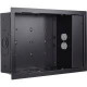 Chief PAC525FBP2 Mounting Box for A/V Equipment - 10 lb Load Capacity - Black - TAA Compliance PAC525FBP2