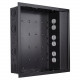 Chief PAC526FBP6 Mounting Box for Wall Mounting System - 10 lb Load Capacity - Black - TAA Compliance PAC526FBP6