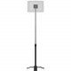 CTA Digital VESA-Compatible, Height-Adjustable Floor Stand - Up to 11" Screen Support - 55" Height - Steel, Metal PAD-AFSVP