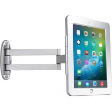 CTA Digital Jointed Wall Mount Security Enclosure Ipad 2-4 Air Pro - 9.7" Screen Support - Silver PAD-AWSEA