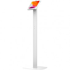 CTA Digital Thin Profile Tablet PC Stand - Up to 11" Screen Support - 45" Height x 16" Width x 12" Depth - Floor Stand - Powder Coated - Steel - White PAD-CHKWM10