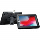 CTA Digital Kickstand Handgrip Case for iPad with Security Enclosure Jacket - Key Lock PAD-KHC9
