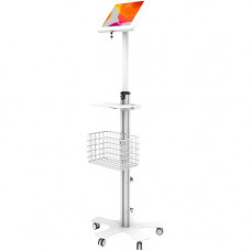 CTA Digital Medical Mobile Floor Stand with Large Paragon Enclosure - Up to 12.9" Screen Support - 61" Height x 14.5" Width x 13" Depth - Floor - Steel PAD-MFSPL