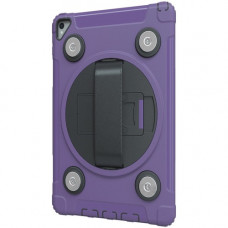 CTA Digital: Magnetic Splash-Proof Case with Metal Mounting Plates for iPad 7th & 8th Gen 10.2?, iPad Air 3 & iPad Pro 10.5?, Purple - Splash Proof, Impact Resistant, Water Resistant - Silicone - 10.3" Height x 7.8" Width x 1" Depth
