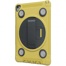 CTA Digital: Magnetic Splash-Proof Case with Metal Mounting Plates for iPad 7th & 8th Gen 10.2?, iPad Air 3 & iPad Pro 10.5?, Yellow - Splash Proof, Impact Resistant, Water Resistant - Silicone - 10.3" Height x 7.8" Width x 1" Depth