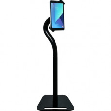 CTA Digital Premium Security Swan Neck Stand for 7"-14" Tablets - Up to 14" Screen Support - 11.5" Width x 14" Depth - Floor Stand - Metal PAD-PARASW