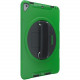 CTA Digital: Protective Case with Build in 360? Rotatable Grip Kickstand for iPad 7th & 8th Gen 10.2?, iPad Air 3 & iPad Pro 10.5?, Green - Impact Resistant, Drop Resistant - Silicone - Hand Strap - 10.3" Height x 7.3" Width x 0.8" 
