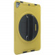 CTA Digital: Protective Case with Build in 360? Rotatable Grip Kickstand for iPad 7th & 8th Gen 10.2?, iPad Air 3 & iPad Pro 10.5?, Yellow - Impact Resistant, Drop Resistant - Silicone - Hand Strap - 10.3" Height x 7.3" Width x 0.8"