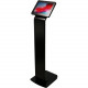CTA Digital Premium Large Locking Floor Stand Kiosk - Up to 12.9" Screen Support - 50" Height x 14.7" Width x 16" Depth - Floor - Steel - Black PAD-PLSB
