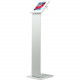 CTA Digital Premium Large Locking Floor Stand Kiosk (White) - Up to 12.9" Screen Support - 50" Height x 14.7" Width x 16" Depth - Floor - Steel - White PAD-PLSW
