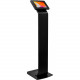 CTA Digital Premium Small Locking Floor Stand Kiosk (Black) - Up to 8" Screen Support - 50" Height x 13.5" Width x 16" Depth - Floor - Steel - Black PAD-PSSB