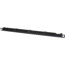 Startech.Com 24 Port 0.5U Cat5e Patch Panel - RJ45 Ethernet Rackmount Cat 5e 110 Patch Panel - 24 x RJ-45 PANELHU24