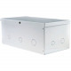 Peerless -AV Plenum Box For CMJ450, 453, 455 and 500 - Interlocking Closure - White - For Plate - 1 - TAA Compliance PB-1