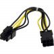 Startech.Com 8in 6 pin PCI Express Power Extension Cable - 8 - RoHS Compliance PCIEPOWEXT