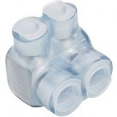 Panduit Pan-Lug Terminal Connector - Multi-tap Terminal - Clear - TAA Compliance PCSB4-2S-12Y