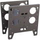 Chief PDC2029 Flat Panel Dual Ceiling Mount - 350 lb - Black PDC2029
