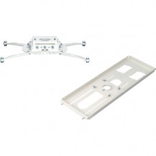 Premier Mounts PDS-FCTAW Ceiling Mount for Projector - 75 lb Load Capacity - Black PDS-FCTAW