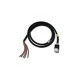 Schneider Electric Sa APC InfraStruXure Whips - Power cable - bare wire to NEMA L21-20 (F) - 15 ft - black - Canada, United States - for InfraStruXure PDU PDW15L21-20R