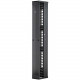 Panduit PatchRunner&trade;2 Enhanced Single Sided Manager - Black - 1 Pack - Steel - TAA Compliance PE2VFD0696