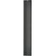 Panduit PED6B1 Door Panel - Steel - Black - 45U Rack Height - 82.8" Height - 6.1" Width - 1.5" Depth - TAA Compliance PED6B1