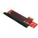 Startech.Com PCI Express X1 to X16 LP Slot Extension Adapter - 1 x PCI Express x16 - TAA Compliance PEX1TO162