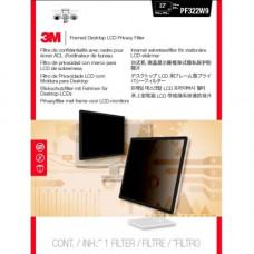 3m &trade; Framed Privacy Filter for 22" Widescreen Monitor - For 21.5", 22"Monitor - TAA Compliance PF220W9F