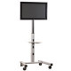Milestone Av Technologies Chief PFC Series PFCUS - Stand - for flat panel - silver - screen size: 42"-71" - mounting interface: 200 x 200 mm PFCUS