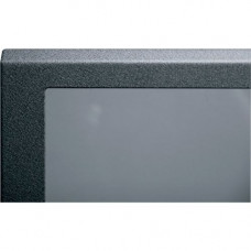 Middle Atlantic Products PFD-44 Plexi Front Door - Black PFD-44