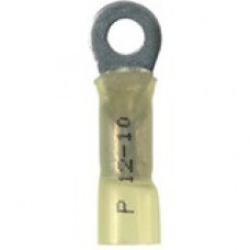 Panduit Terminal Connector - 20 Pack - 1 x Ring Terminal - Tin - Yellow - TAA Compliance PH10-8R-E