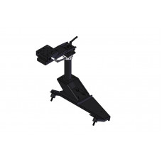 Havis Standart Passenger Side Mount Package - Mounting kit (pole, base plate, top offset plate, tilt/swivel motion device) - for vehicle mount computer docking station / keyboard - car seat bolts - TAA Compliance PKG-PSM-157