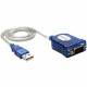 Plugable USB to RS-232 DB9 Serial Adapter (Prolific PL2303HX Rev D Chipset) - 2 ft Serial/USB Data Transfer Cable for PDA, GPS, Router, Modem, Printer - First End: 1 x Type A Male USB - Second End: 1 x DB-9 Male Serial - 28.75 kB/s - 1 Pack PL2303-DB9