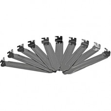 Startech.Com Steel Full Profile Expansion Slot Cover Plate - 10 Pack - Silver - 10 Pack - TAA Compliant - RoHS, TAA Compliance PLATEBLANK