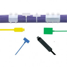 Panduit Pan-Ty PLF1MA-C3 Cable Tie - Cable Tie - Orange - 100 Pack - Nylon 6.6 - TAA Compliance PLF1MA-C3